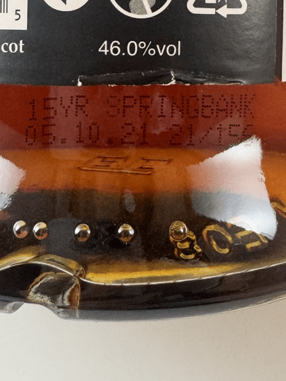 Springbank 15 Year Old 2021 - 10 Release - Bottle Of Japan