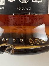 Load image into Gallery viewer, Springbank 15 Year Old 2021 - 10 Release - Bottle Of Japan