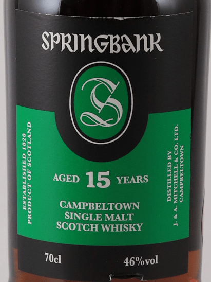 Springbank 15 Year Old 2021 - 10 Release - Bottle Of Japan