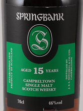 Load image into Gallery viewer, Springbank 15 Year Old 2021 - 10 Release - Bottle Of Japan