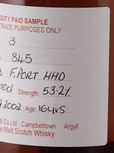 Load image into Gallery viewer, Springbank 16 Year Old 2002 Port Pipe DUTY PAID SAMPLE - Bottle Of Japan