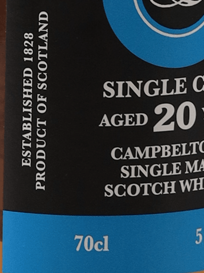 Springbank 20 Year Old 1998 Rum Cask - Bottle Of Japan