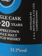 Load image into Gallery viewer, Springbank 20 Year Old 1998 Rum Cask - Bottle Of Japan