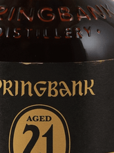 Load image into Gallery viewer, Springbank 21 Year Old 2025 Release - Bottle Of Japan