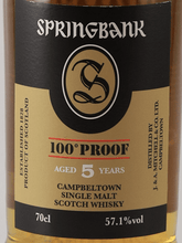 Load image into Gallery viewer, Springbank 5 Year Old 100 Proof - Bottle Of Japan