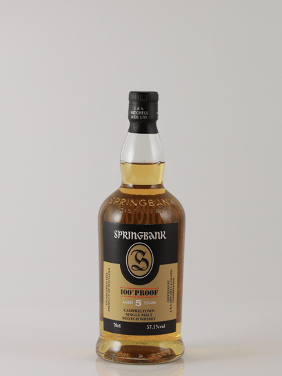 Springbank 5 Year Old 100 Proof - Bottle Of Japan