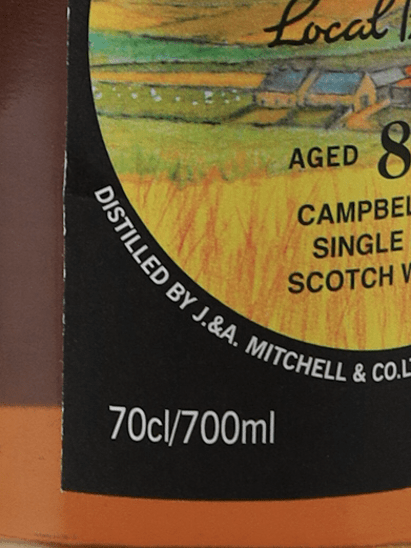 Springbank Local Barley 8 Year Old - Bottle Of Japan