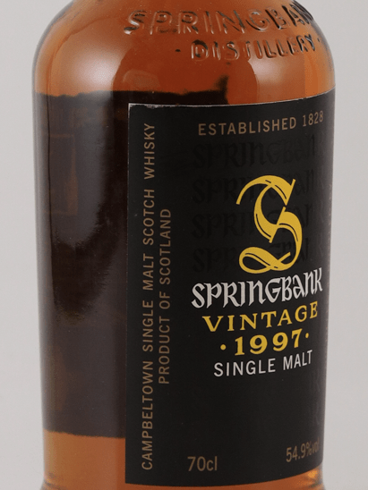 Springbank Vintage 1997 Batch No.2 - Bottle Of Japan