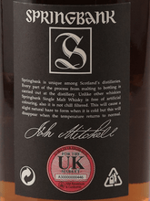 Load image into Gallery viewer, Springbank Vintage 1997 Batch No.2 - Bottle Of Japan