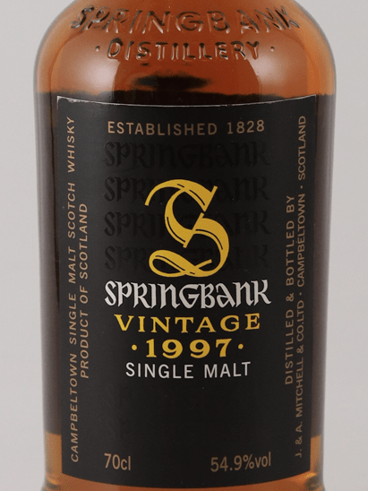Springbank Vintage 1997 Batch No.2 - Bottle Of Japan