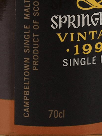 Springbank Vintage 1997 Batch No.2 - Bottle Of Japan
