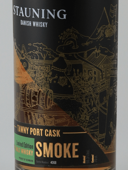 Stauning Smoke Tawny Port Cask Finish - Bottle Of Japan