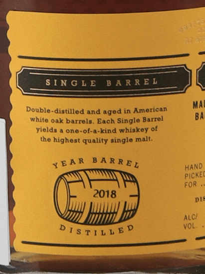 Stranahan's Single Barrel - Bottle Of Japan
