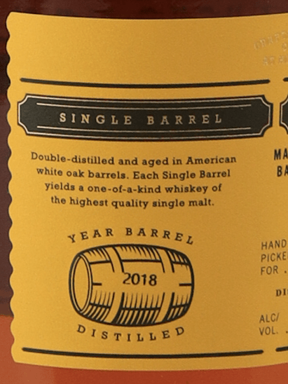 Stranahan's Single Barrel - Bottle Of Japan