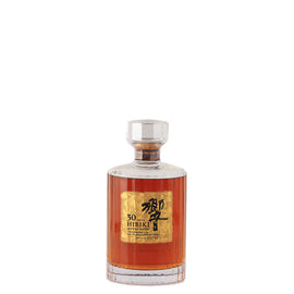 Suntory Hibiki 30 Year Old Japanese whisky, bottle front view