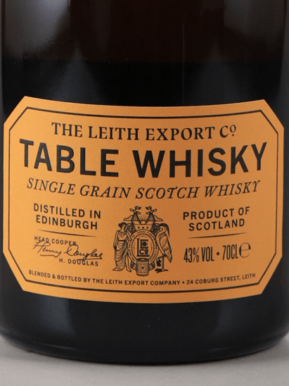 Table Whisky Single Grain - Bottle Of Japan