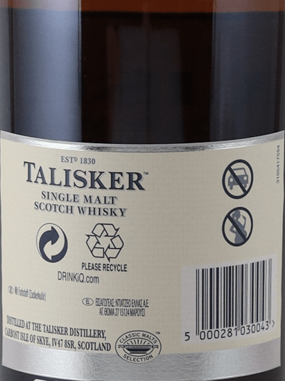 Talisker 25 Year Old 2018 Release Lot 8276 - Bottle Of Japan