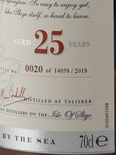 Load image into Gallery viewer, Talisker 25 Year Old 2018 Release Lot 8276 - Bottle Of Japan