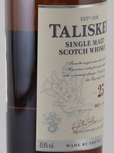 Load image into Gallery viewer, Talisker 25 Year Old 2018 Release Lot 8276 - Bottle Of Japan