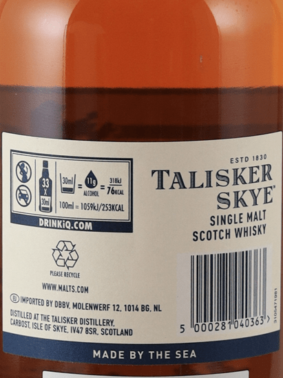 Talisker Skye - Bottle Of Japan