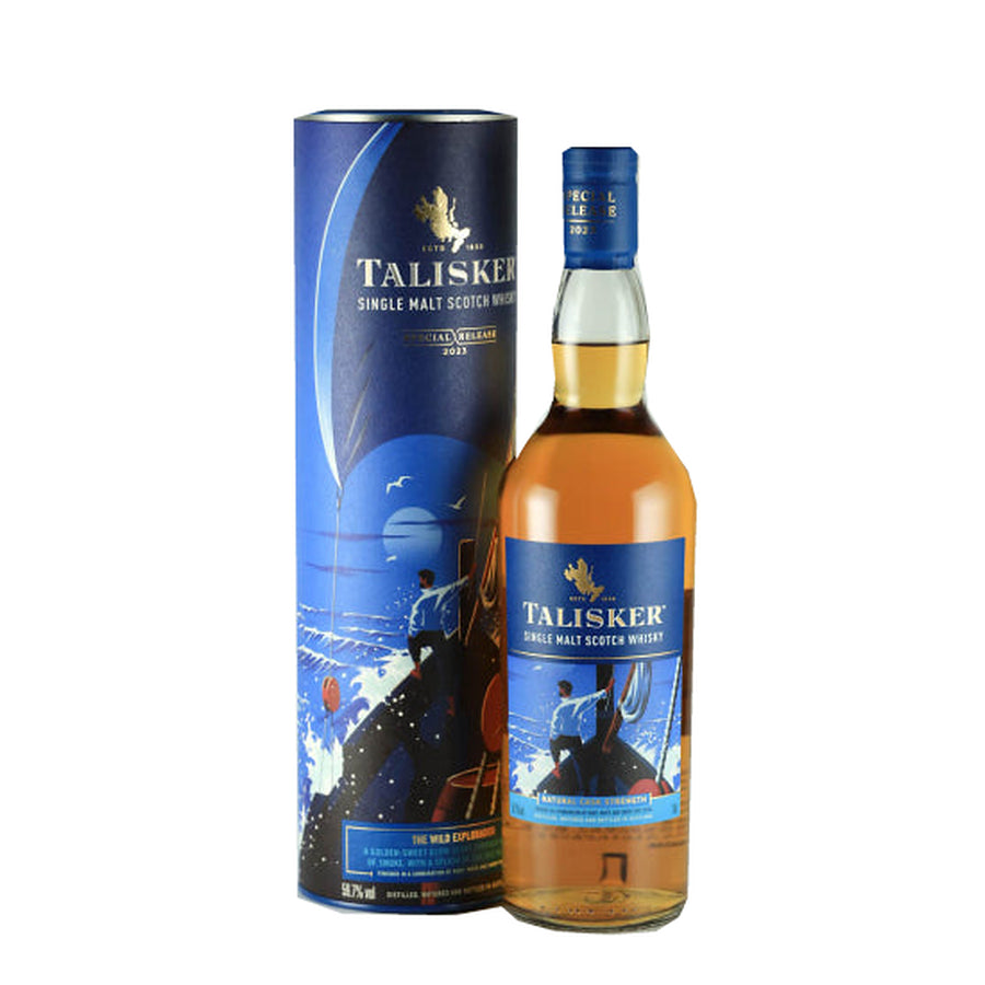 Talisker Special Release 2023 Single Malt Scotch Whisky 59.7% 700ml - bottle and presentation tube