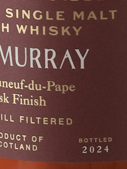 Talisker The Murray Chateauneuf - du - Pape Cask Finish - Bottle Of Japan