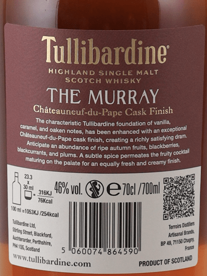 Talisker The Murray Chateauneuf - du - Pape Cask Finish - Bottle Of Japan