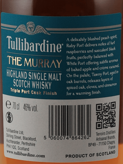 Talisker The Murray Triple Port Cask Finish - Bottle Of Japan