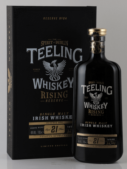 Teeling 21 Year Old Rising Reserve White Wine Cask Finish - Bottle Of Japan