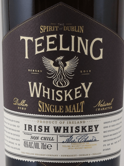 Teeling Single Malt No Vintage Indicated - Bottle Of Japan