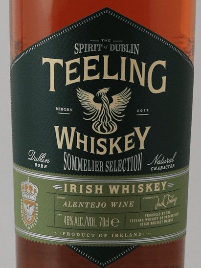 Teeling Sommelier Selection Alentejo White Wine Cask Finish - Bottle Of Japan