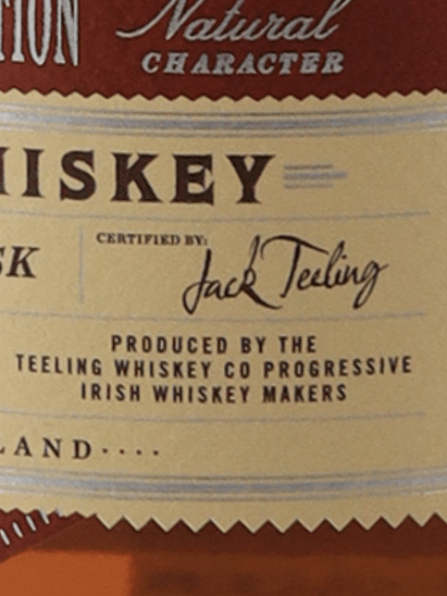 Teeling Sommelier Selection Rioja Red Wine Cask Finish - Bottle Of Japan