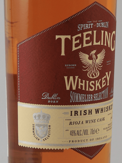 Teeling Sommelier Selection Rioja Red Wine Cask Finish - Bottle Of Japan