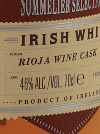 Teeling Sommelier Selection Rioja Red Wine Cask Finish - Bottle Of Japan