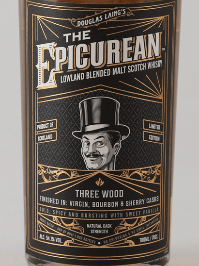The Epicurean Three Wood Finish - Bottle Of Japan