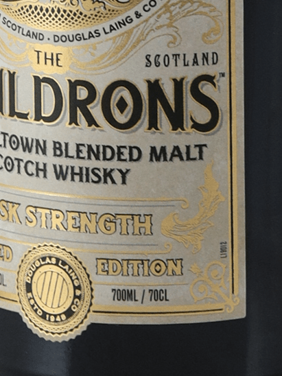 The Gauldrons Cask Strength - Bottle Of Japan