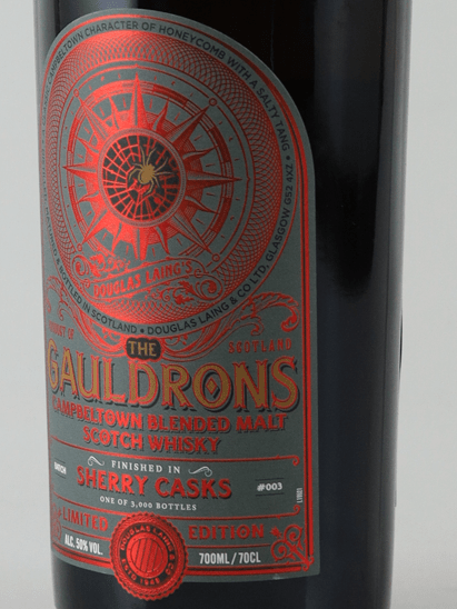 The Gauldrons Sherry Cask Finish 3 - Bottle Of Japan