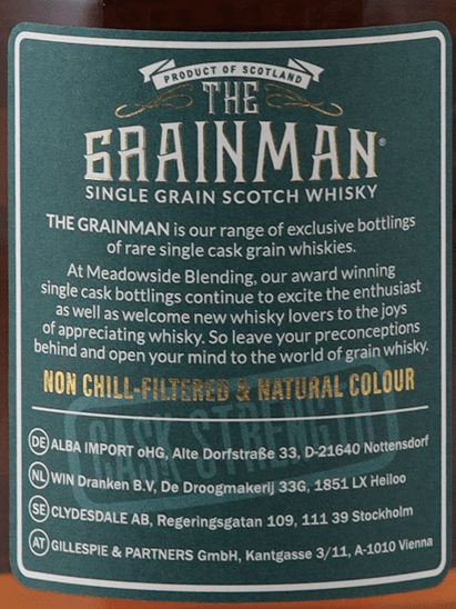 The Grain Man Invergordon 50 Year Old 1974 - Bottle Of Japan
