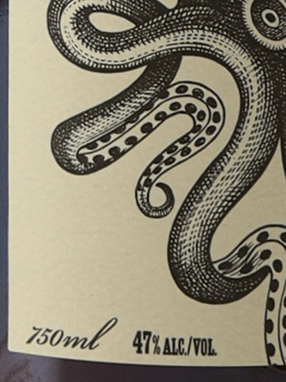 The Kraken Black Spiced Rum 750ml - Bottle Of Japan