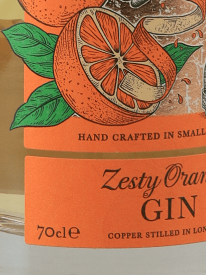 The London No.1 Zesty Orange - Bottle Of Japan