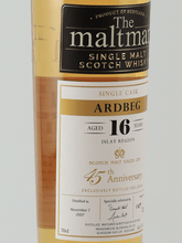 Load image into Gallery viewer, The Malt Man Ardbeg 16 Year Old 2007 - Bottle Of Japan