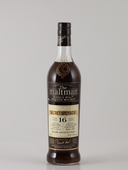 The Maltman Secret Speyside 16 Year Old 2002 - Bottle Of Japan
