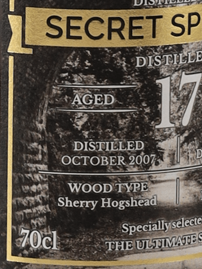 The Maltman Secret Speyside 17 Year Old 2007 - Bottle Of Japan