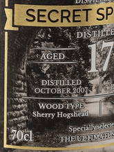 Load image into Gallery viewer, The Maltman Secret Speyside 17 Year Old 2007 - Bottle Of Japan