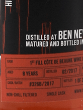 Load image into Gallery viewer, The Old Friends Ben Nevis 8 Year Old 2017 - Bottle Of Japan