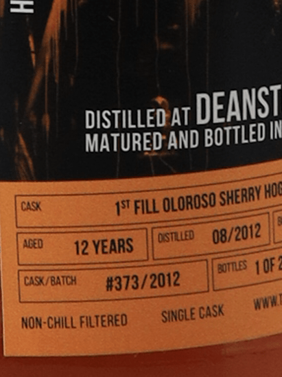 The Old Friends Deanston 12 Year Old 2012 - Bottle Of Japan