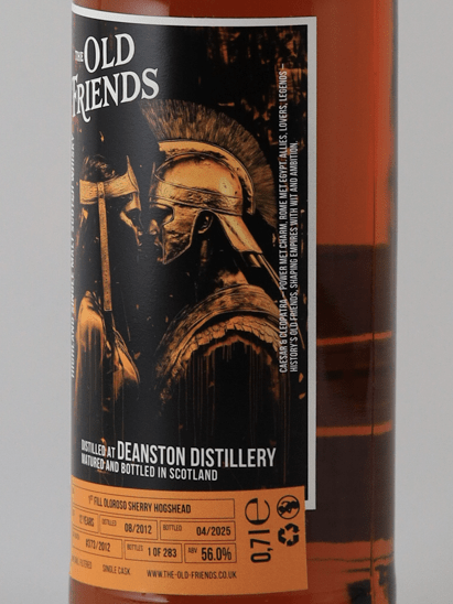 The Old Friends Deanston 12 Year Old 2012 - Bottle Of Japan