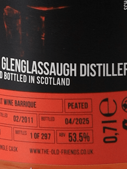 The Old Friends Glenglassaugh 14 Year Old 2011 - Bottle Of Japan