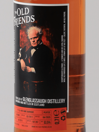 The Old Friends Glenglassaugh 14 Year Old 2011 - Bottle Of Japan