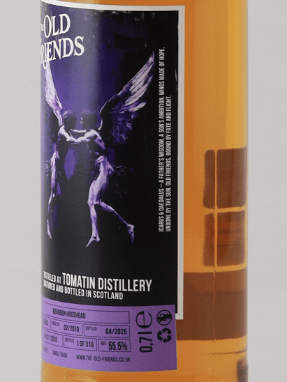 The Old Friends Tomatin 15 Year Old 2010 - Bottle Of Japan